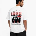 T-SHIRT LEGENDS UNFOUND – Blanc