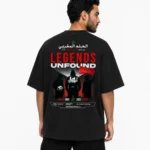 T-SHIRT LEGENDS UNFOUND – NOIR