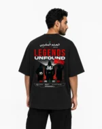 T-SHIRT LEGENDS UNFOUND – NOIR