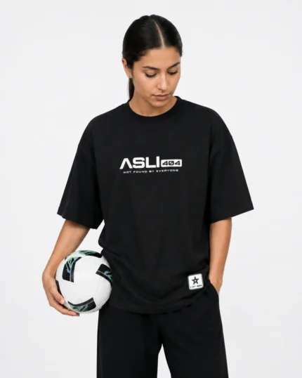 ASLI404 T-SHIRT ESSENTIEL – Noir