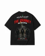 T-SHIRT THE JOURNEY IS OURS – NOIR – Image 4