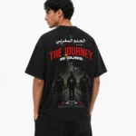 T-SHIRT THE JOURNEY IS OURS – NOIR