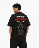 T-SHIRT THE JOURNEY IS OURS – NOIR
