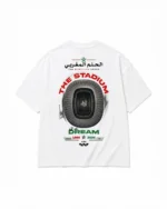 T-SHIRT THE STADIUM IS A DREAM – Blanc – Image 4